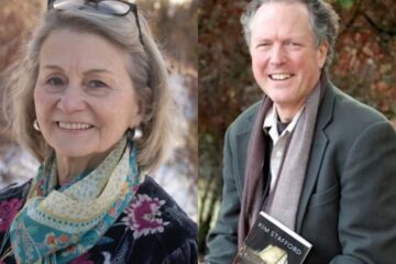 headshots of Ellen Waterston and Kim Stafford